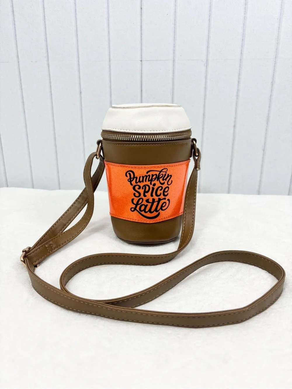 MAD Engine New Pumpkin Spice Latte Purse Crossbody Fall Handbag Halloween Viral